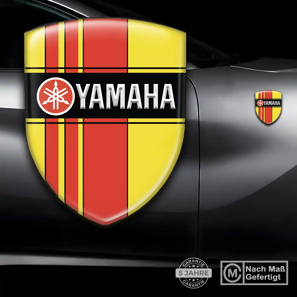 Yamaha 3D Gel Aufkleber Emblem Auto Markenedition