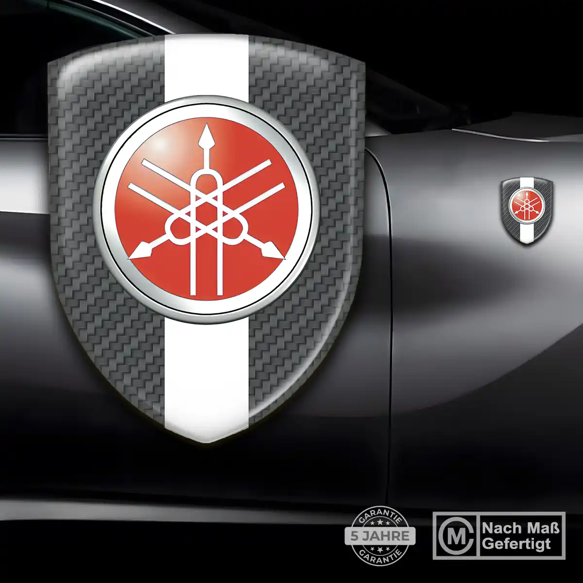 Yamaha 3D Gel Aufkleber Emblem Auto Tuningfahrzeug