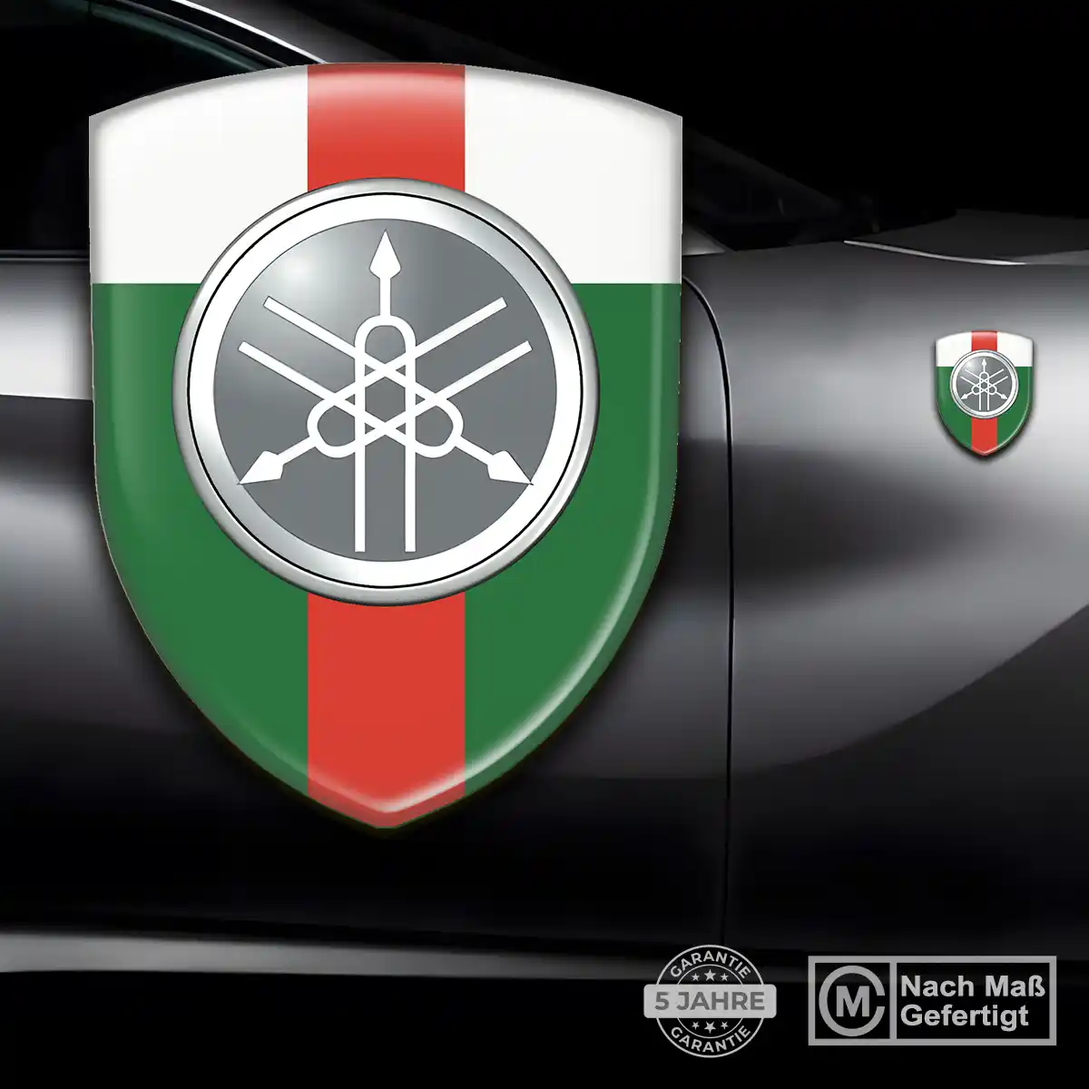 Yamaha 3D Gel Aufkleber Emblem Auto Verlässliche Qualität