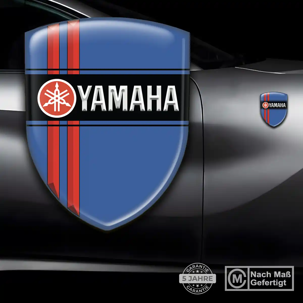 Yamaha 3D Gel Aufkleber Emblem Erstklassige Qualität