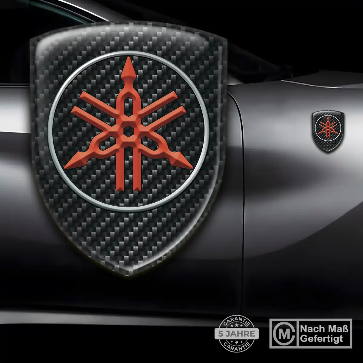 Yamaha 3D Gel Aufkleber Emblem Höchste Qualität