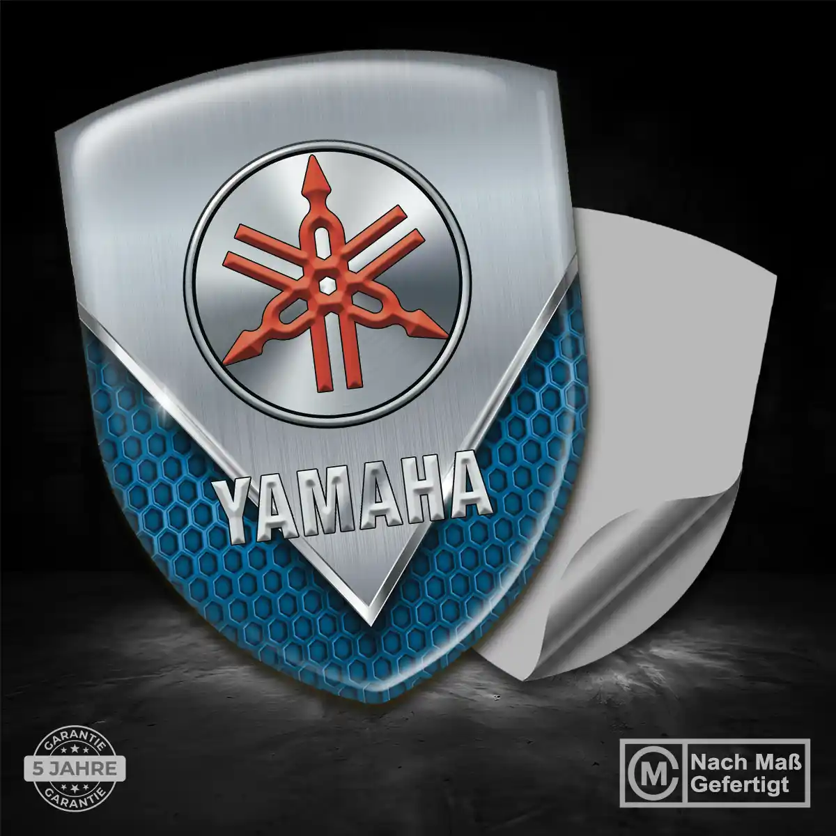 Yamaha 3D Gel Aufkleber Emblem Hohe Qualität