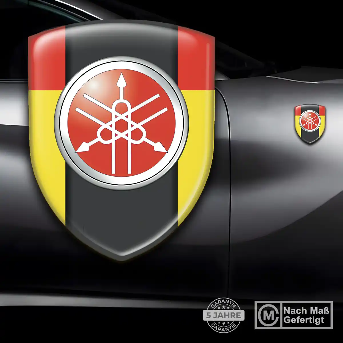 Yamaha 3D Gel Aufkleber Emblem Limitierte Auflage