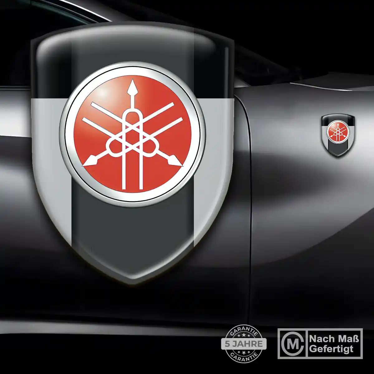 Yamaha 3D Gel Aufkleber Embleme Auto Edles Design