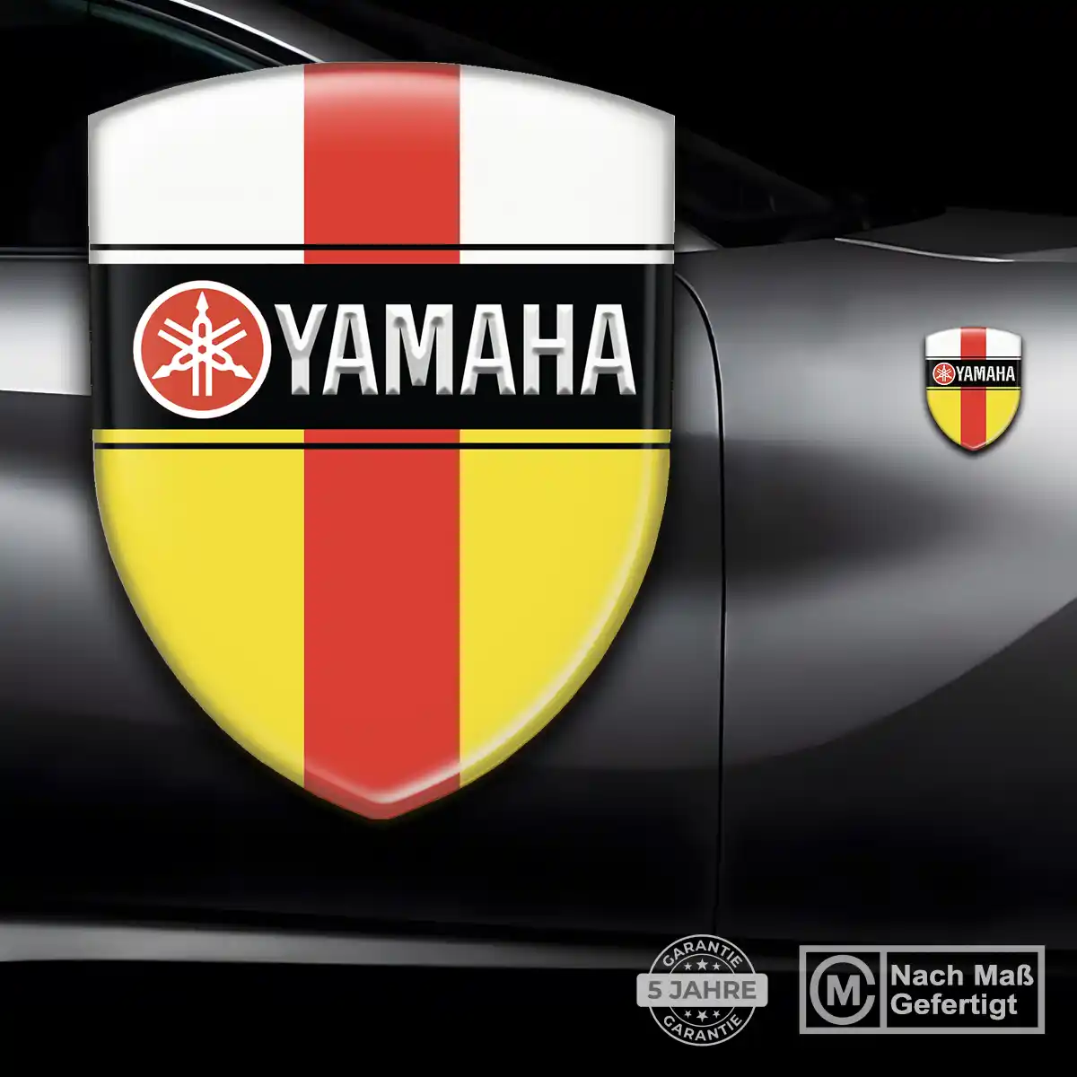 Yamaha 3D Gel Aufkleber Embleme Auto Exklusiv-Edition