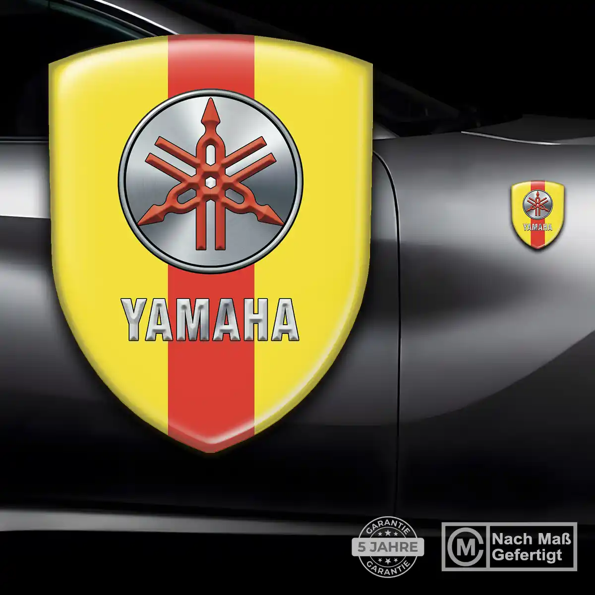 Yamaha 3D Gel Aufkleber Embleme Auto Exterieurdesign