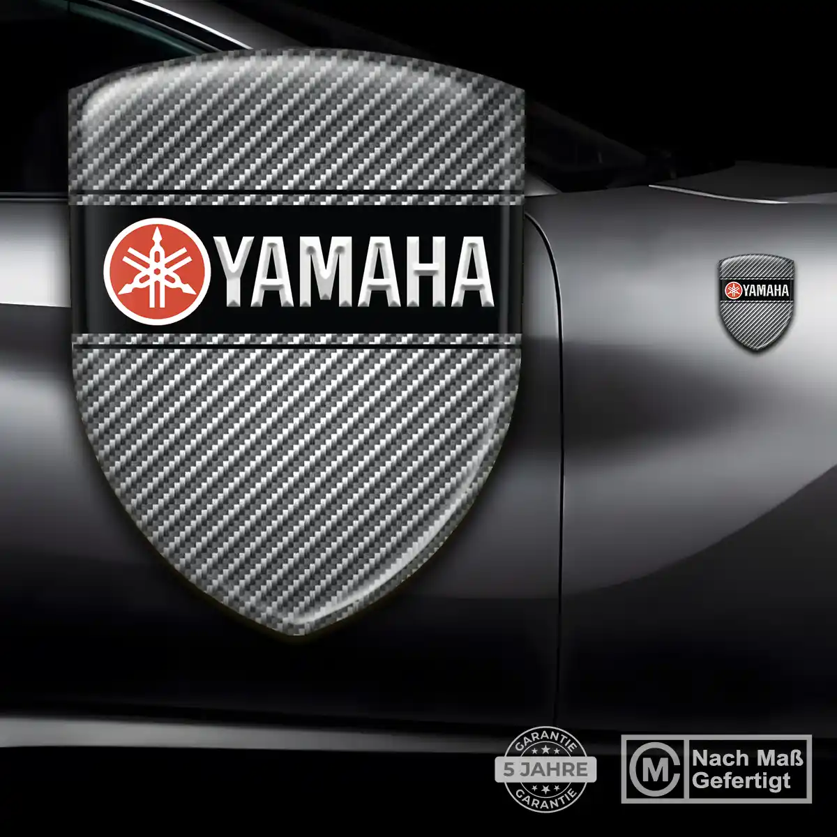 Yamaha 3D Gel Aufkleber Embleme Auto Hochwertiges Harz