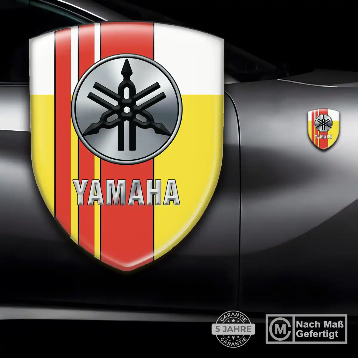 Yamaha 3D Gel Aufkleber Embleme Auto Luxus-Edition