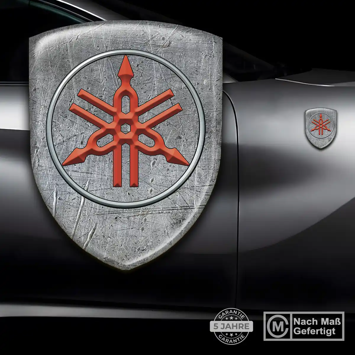 Yamaha 3D Gel Aufkleber Embleme Auto Markenedition