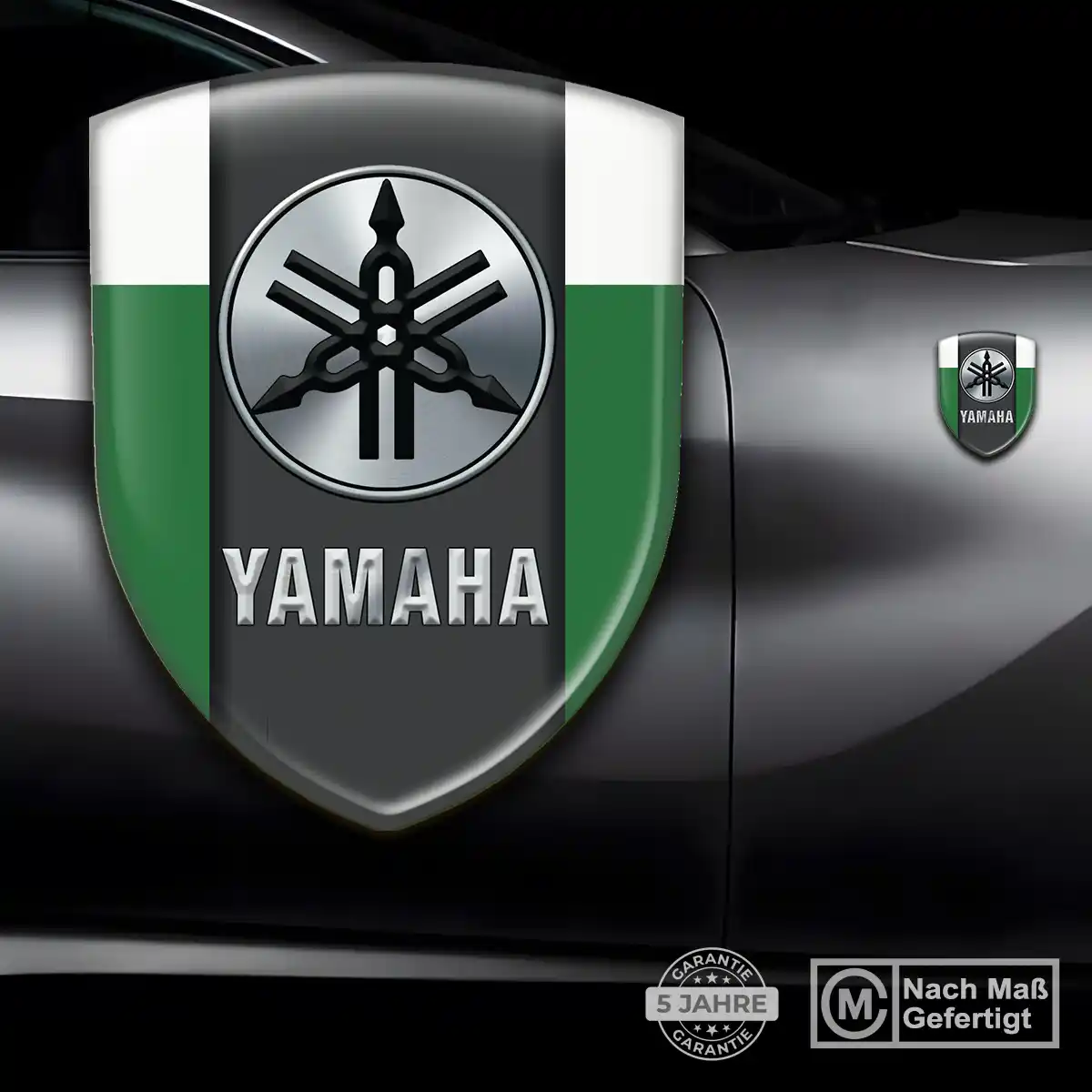 Yamaha 3D Gel Aufkleber Embleme Auto Modernes Design