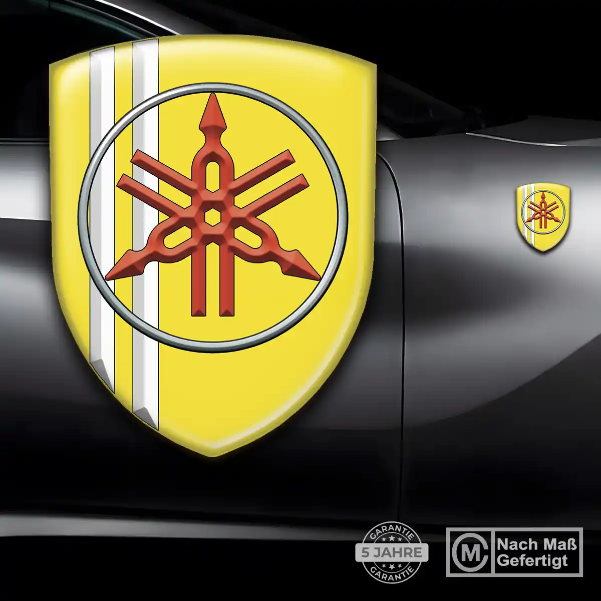 Yamaha 3D Gel Aufkleber Embleme Auto Premium-Edition