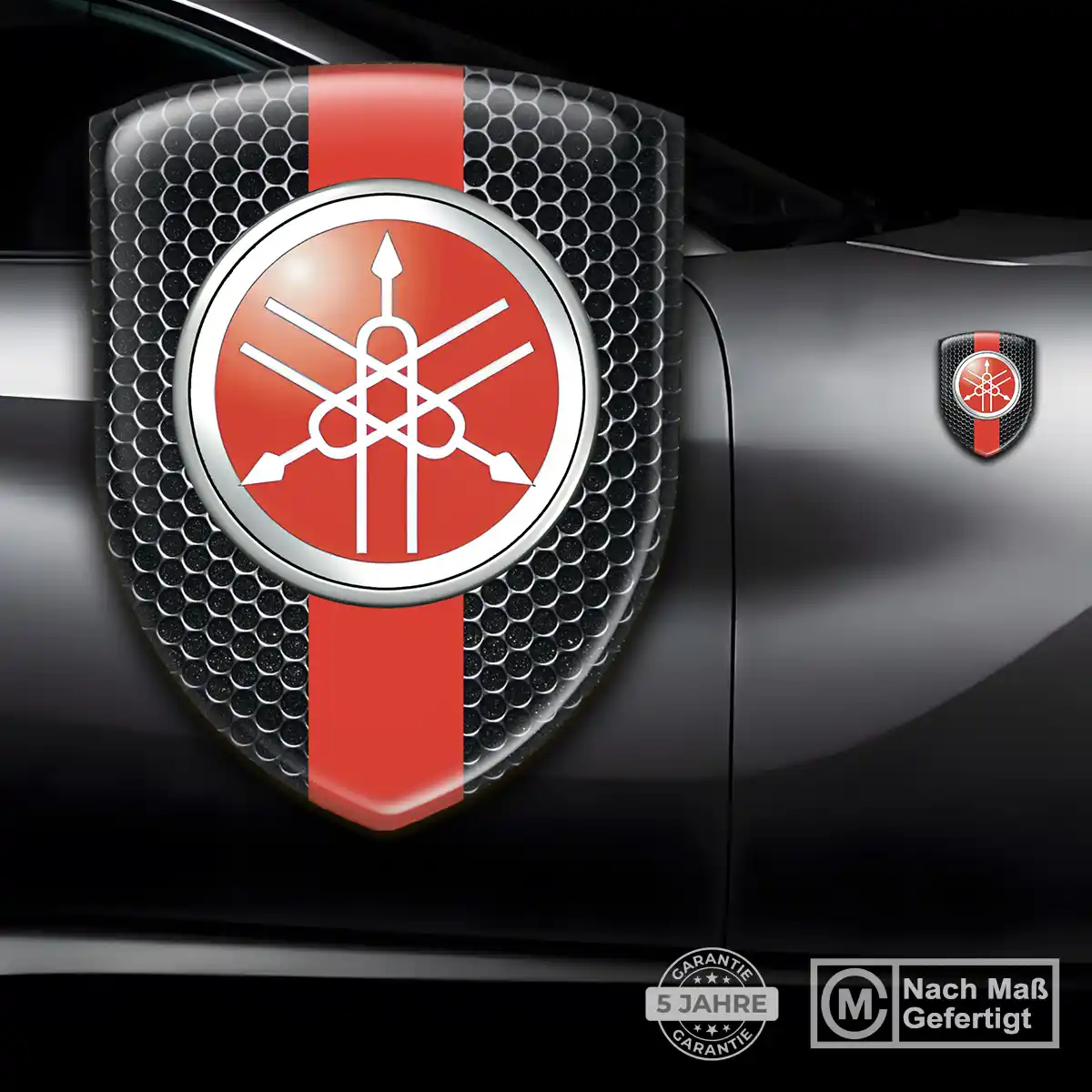 Yamaha 3D Gel Aufkleber Embleme Auto Stilvolles Design