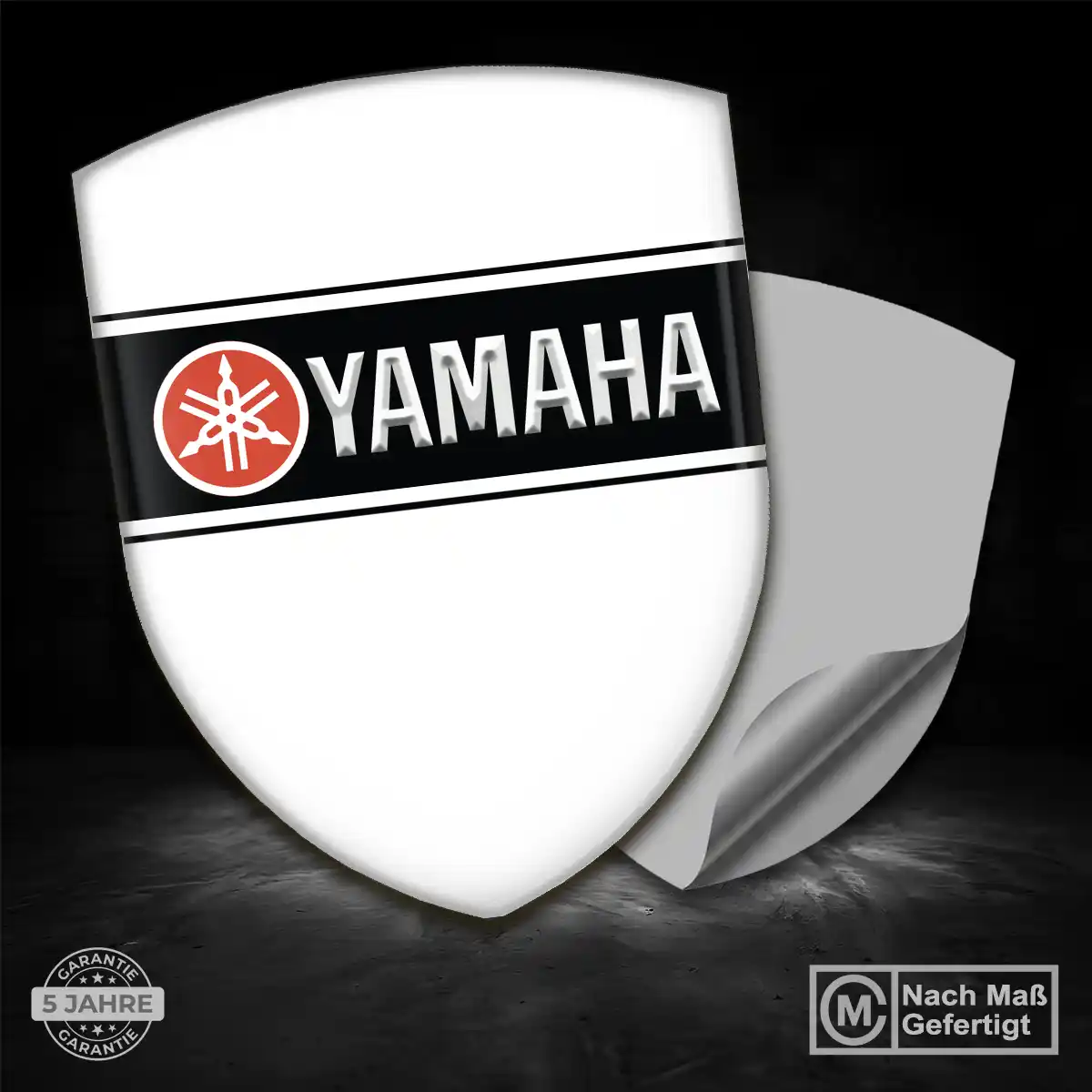 Yamaha 3D Gel Aufkleber Embleme Überzeugende Qualität