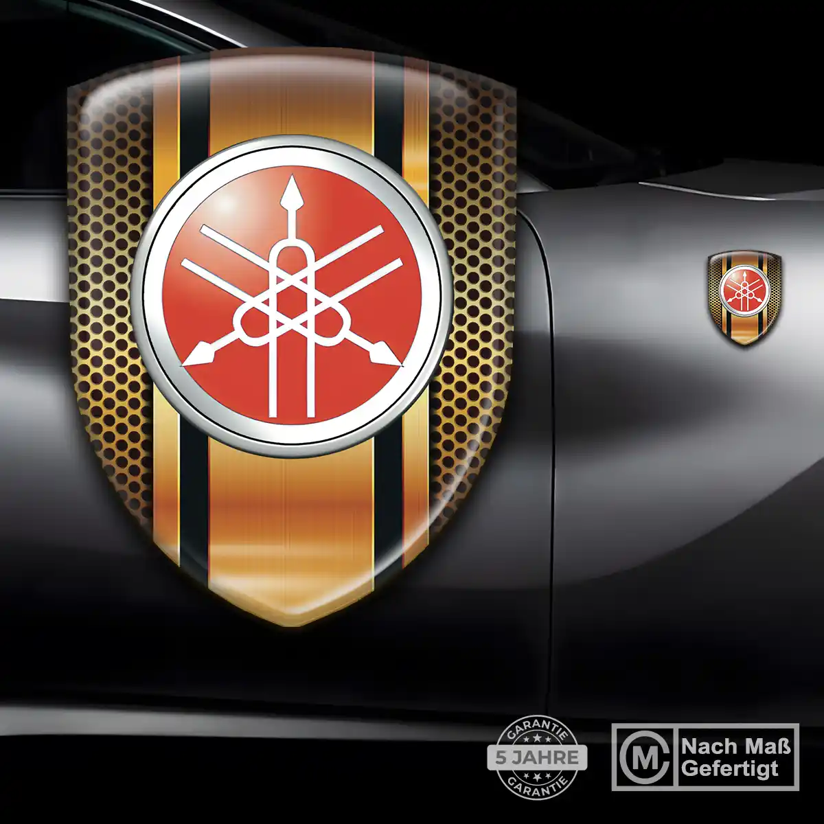 Yamaha 3D Gel Aufkleber Embleme Höchste Qualität