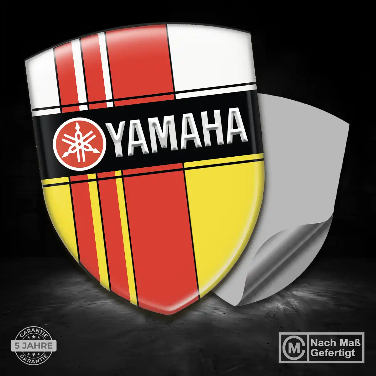 Yamaha 3D Gel Aufkleber Embleme Luxus-Edition