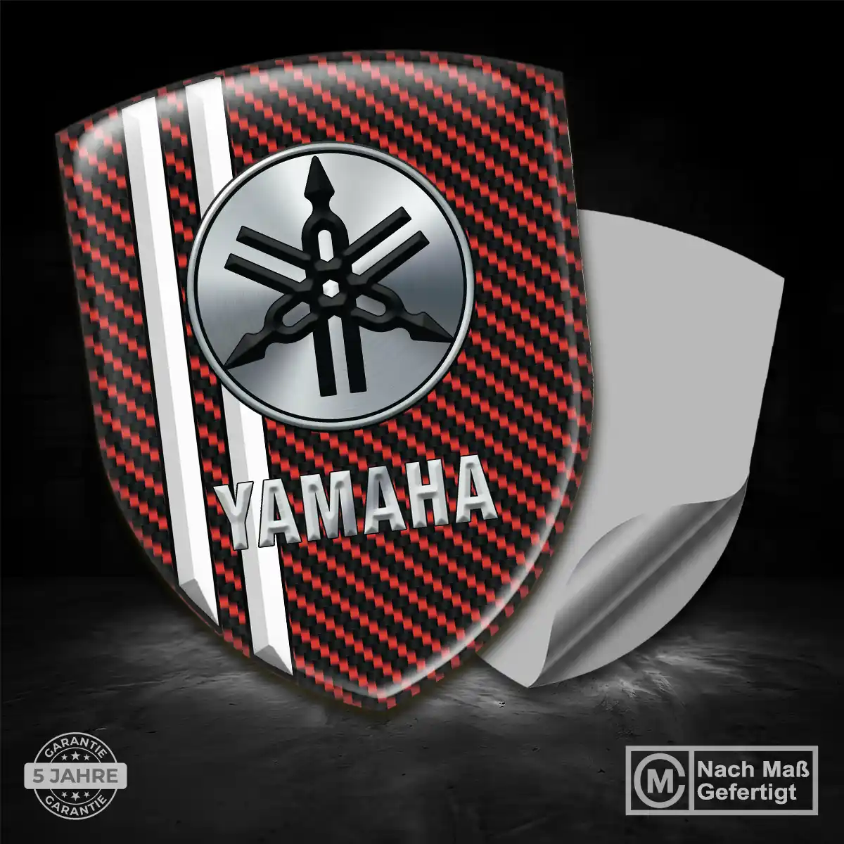 Yamaha 3D Gel Aufkleber Embleme Markenedition