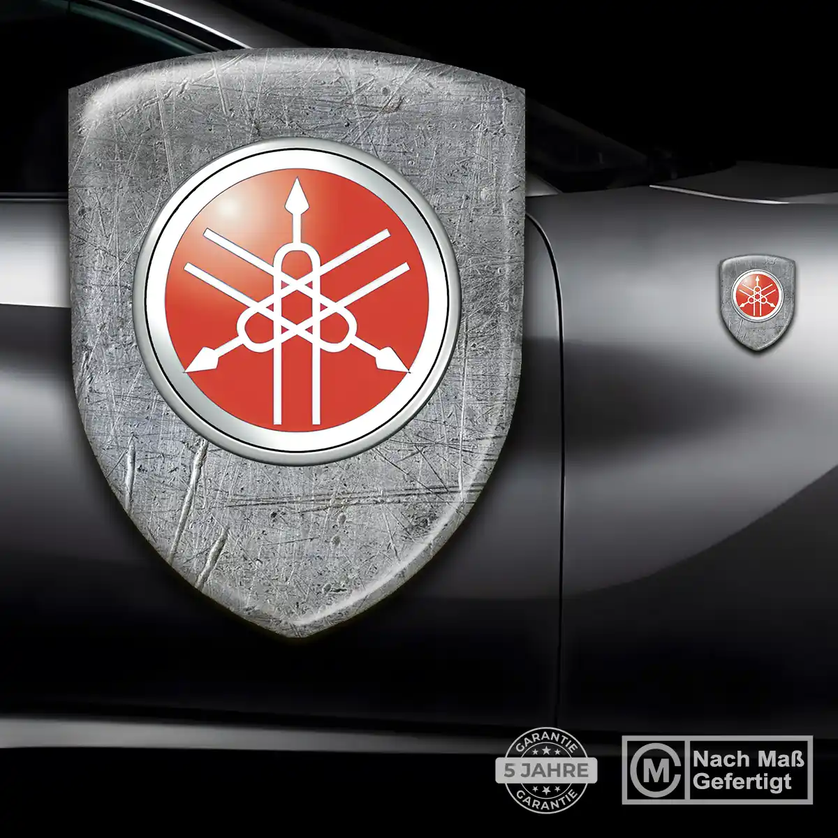 Yamaha 3D Gel Aufkleber Embleme Premium-Edition