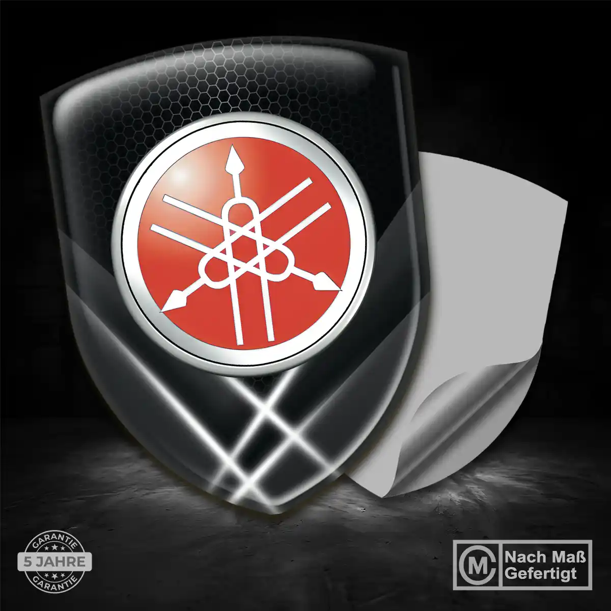 Yamaha 3D Gel Aufkleber Embleme Spitzenqualität