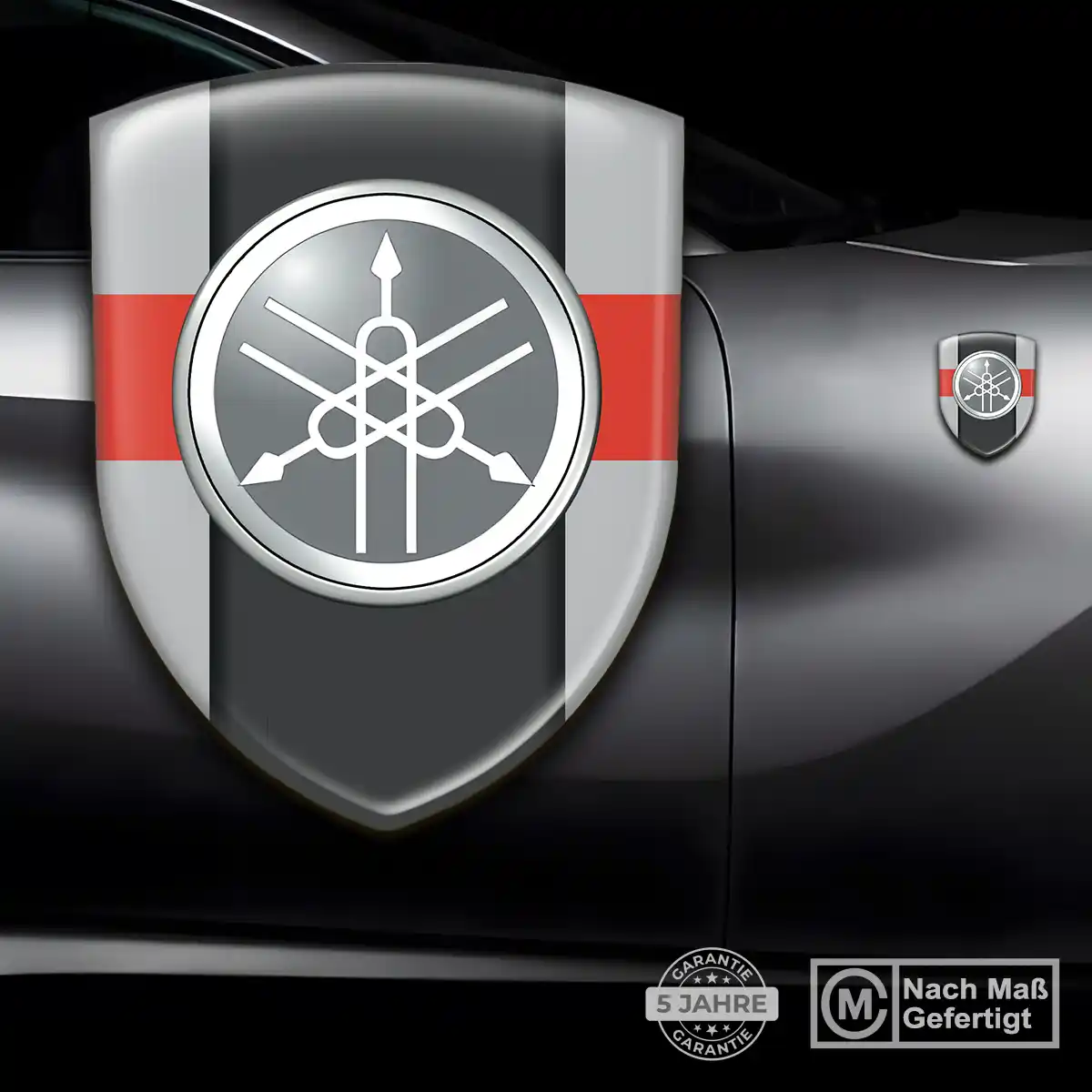 Yamaha 3D Gel Aufkleber Embleme Verlässliche Qualität