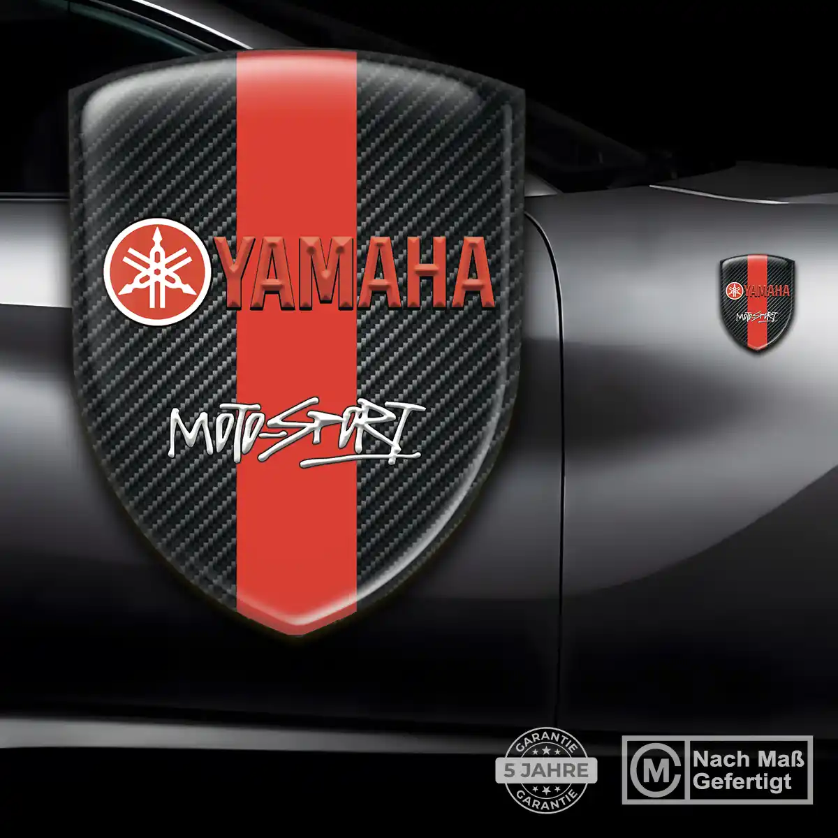 Yamaha 3D Gel Aufkleber Exklusiv-Edition