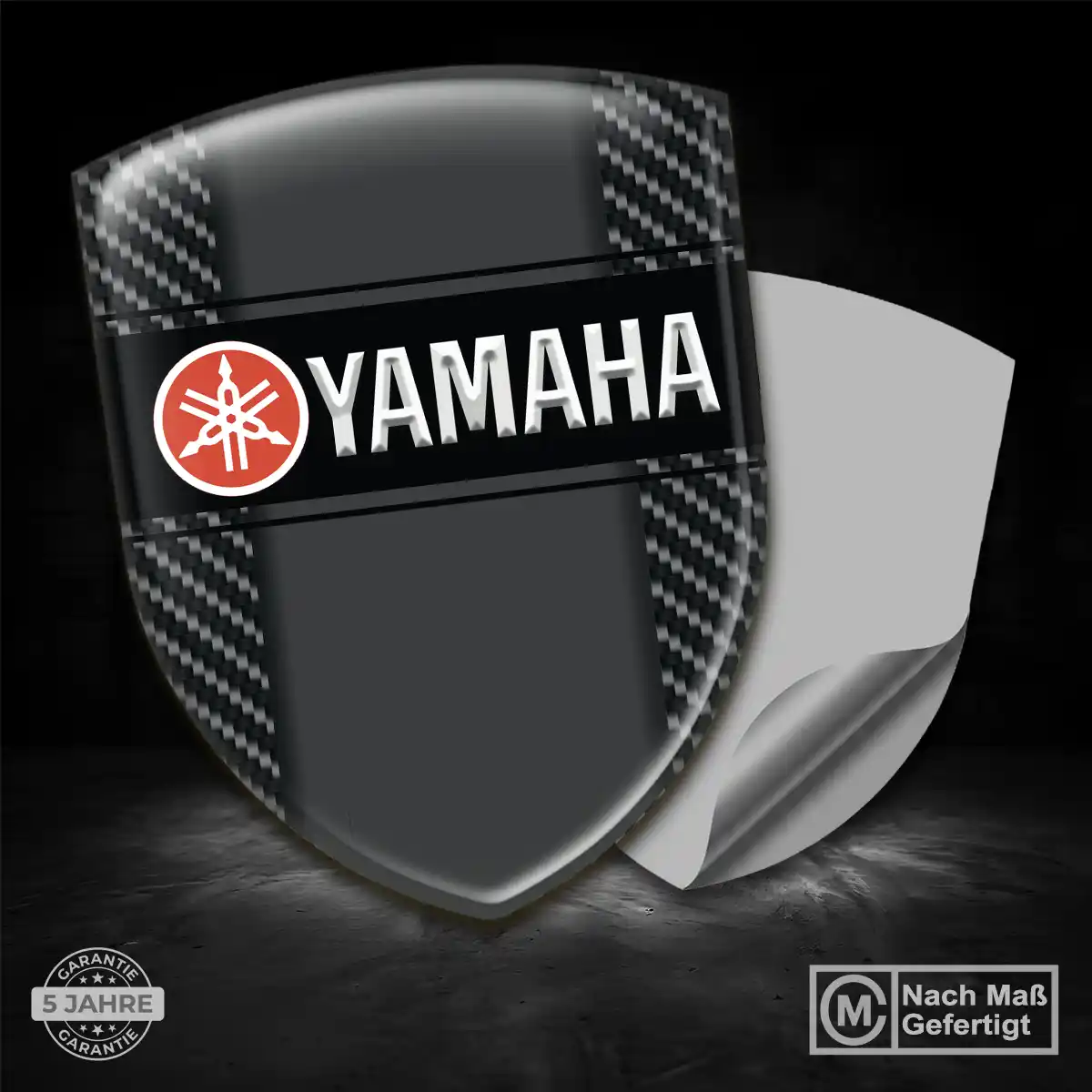 Yamaha 3D Gel Aufkleber Luxus-Edition