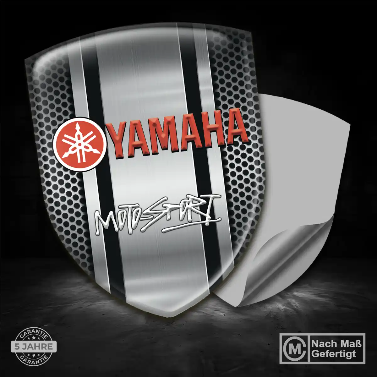 Yamaha 3D Gel Aufkleber Markenedition