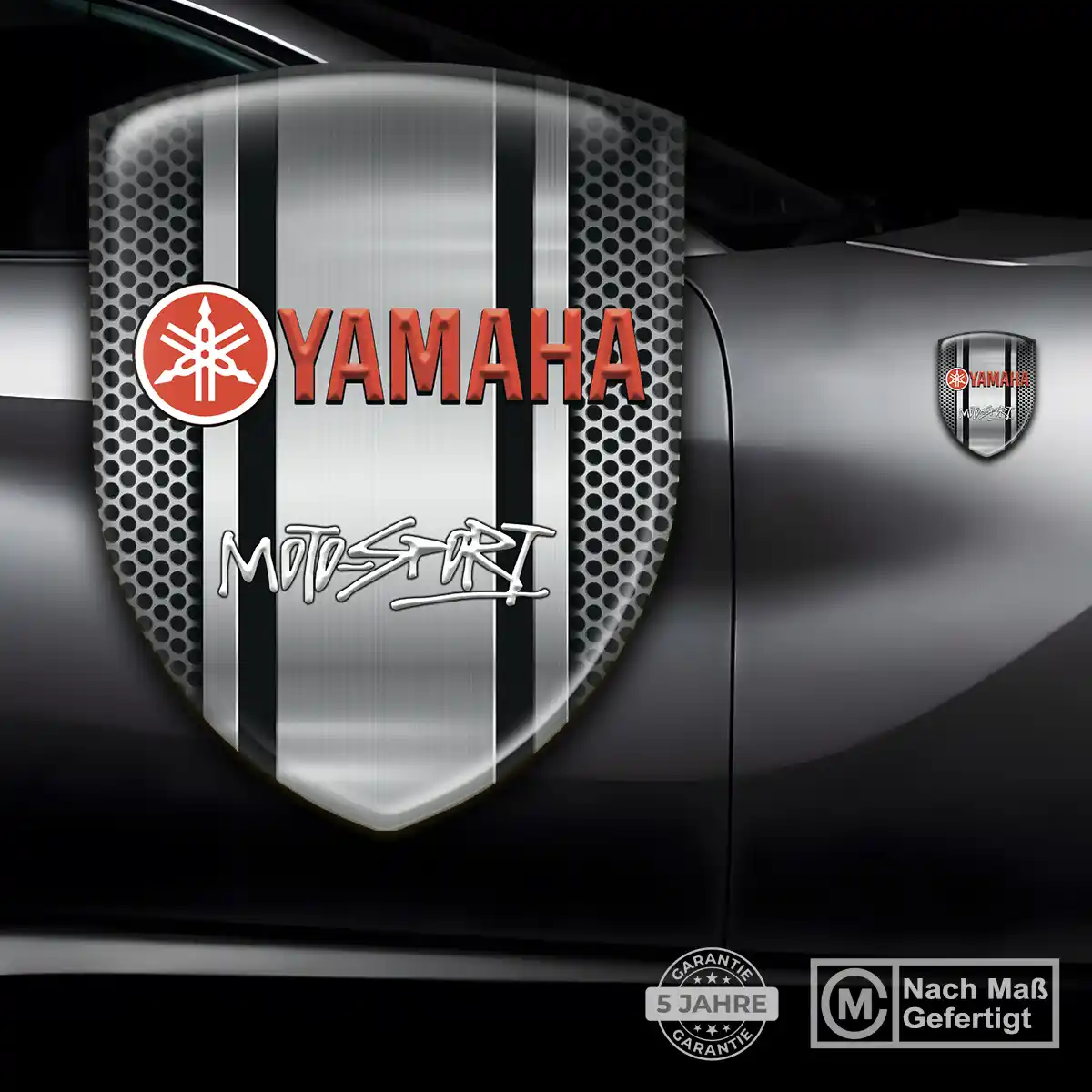Yamaha 3D Gel Aufkleber Markenedition