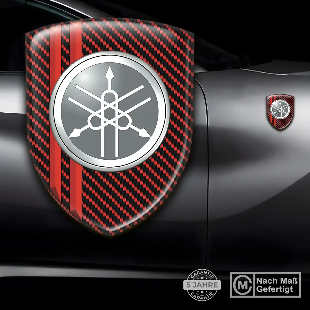 Yamaha 3D Gel Aufkleber Premium-Edition