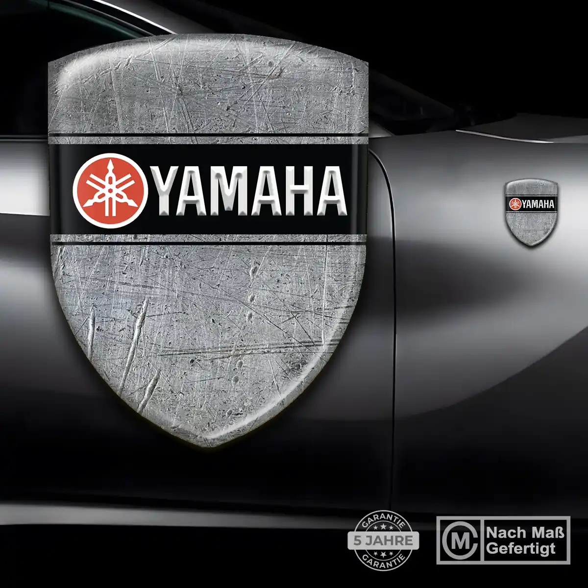 Yamaha 3D Gel Aufkleber Silikon Anspruchsvolles Design