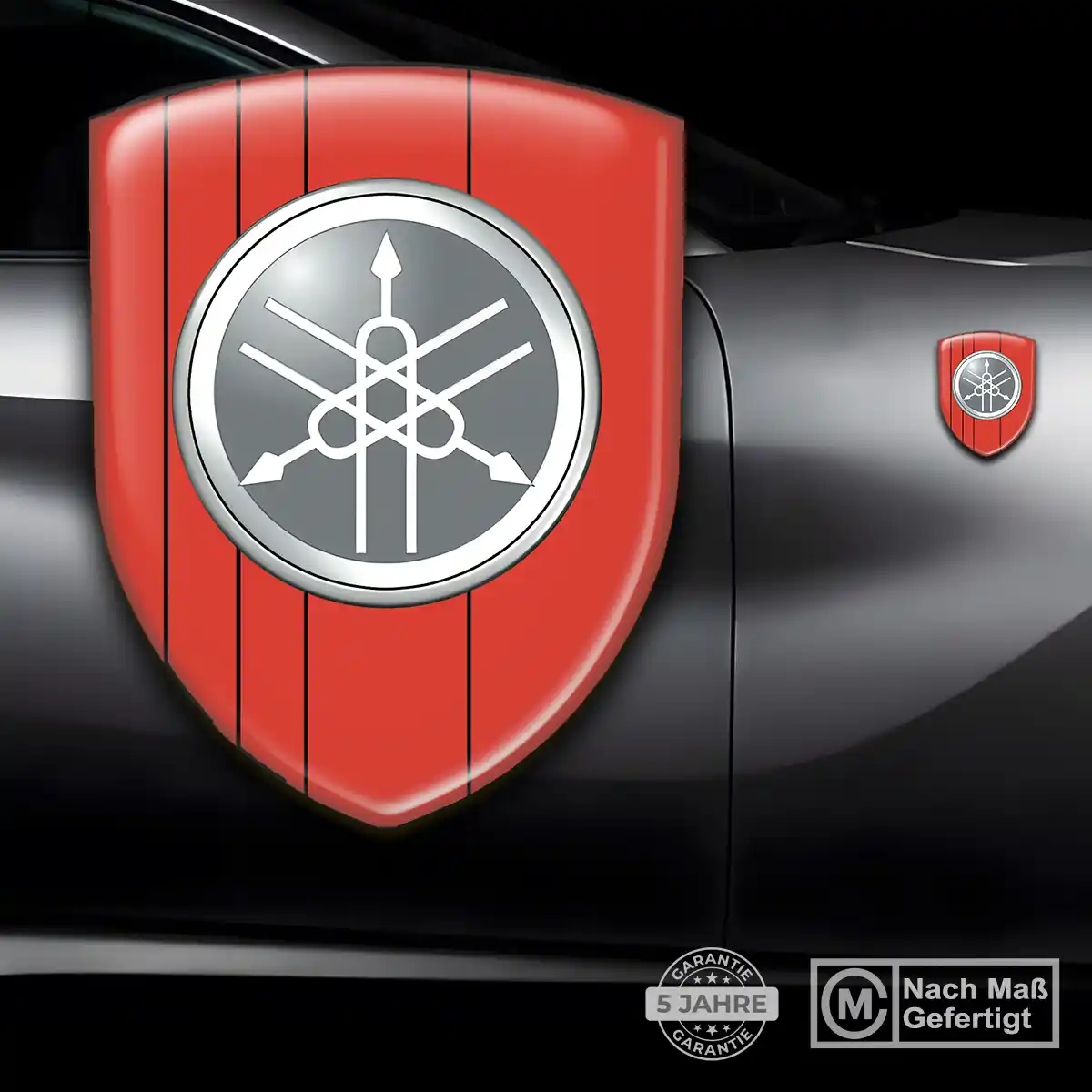 Yamaha 3D Gel Aufkleber Silikon Auto Hohe Qualität