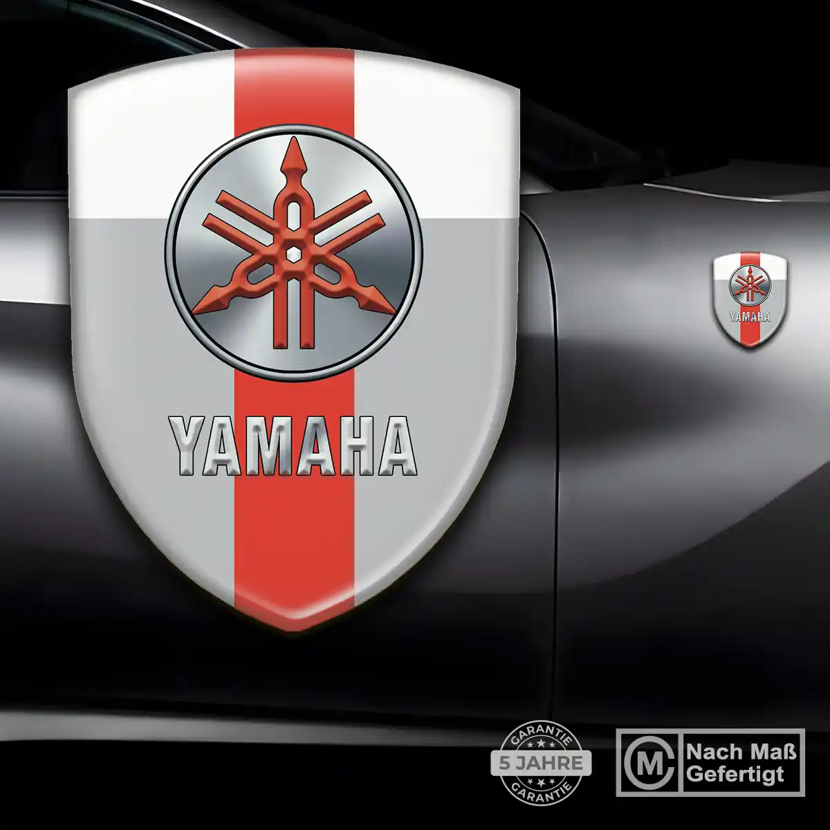 Yamaha 3D Gel Aufkleber Silikon Auto Premium-Edition