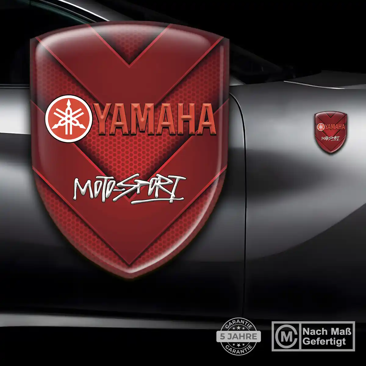 Yamaha 3D Gel Aufkleber Silikon Höchste Qualität