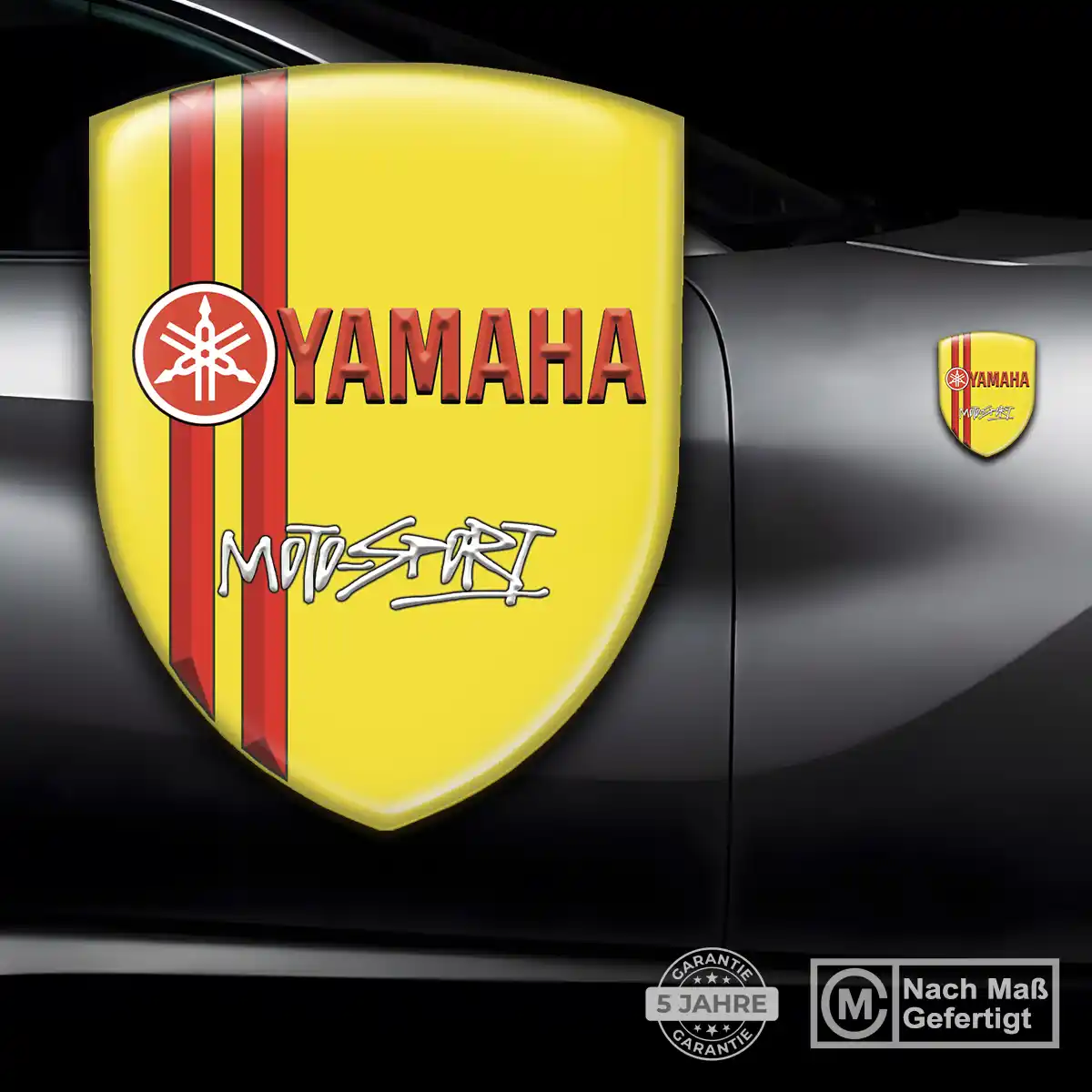 Yamaha 3D Gel Aufkleber Silikon Premium-Edition