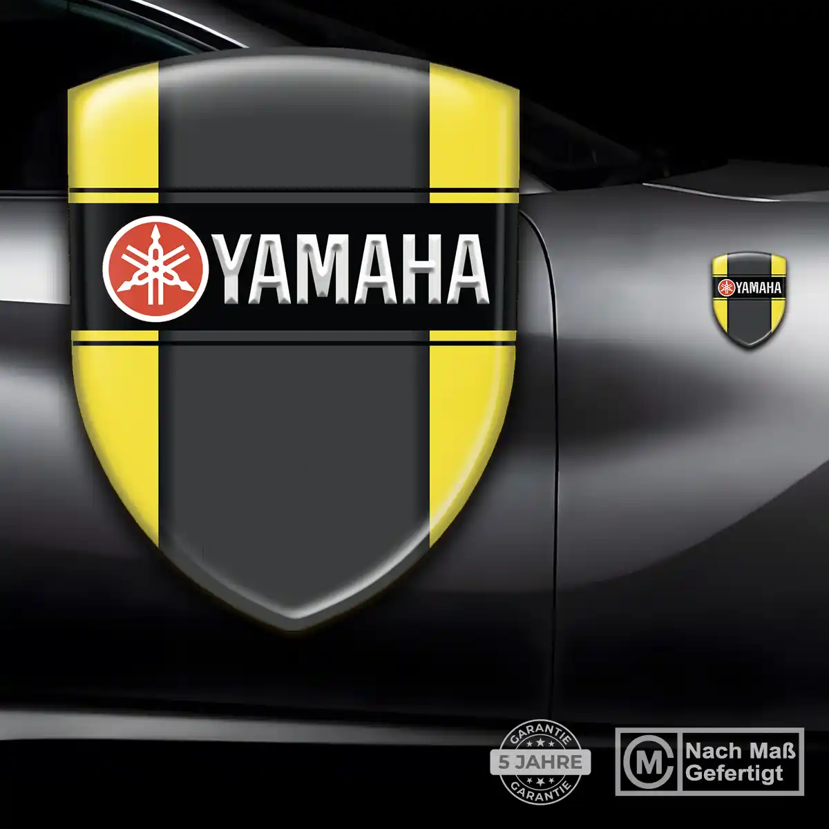 Yamaha 3D Gel Aufkleber Silikon Sonderedition