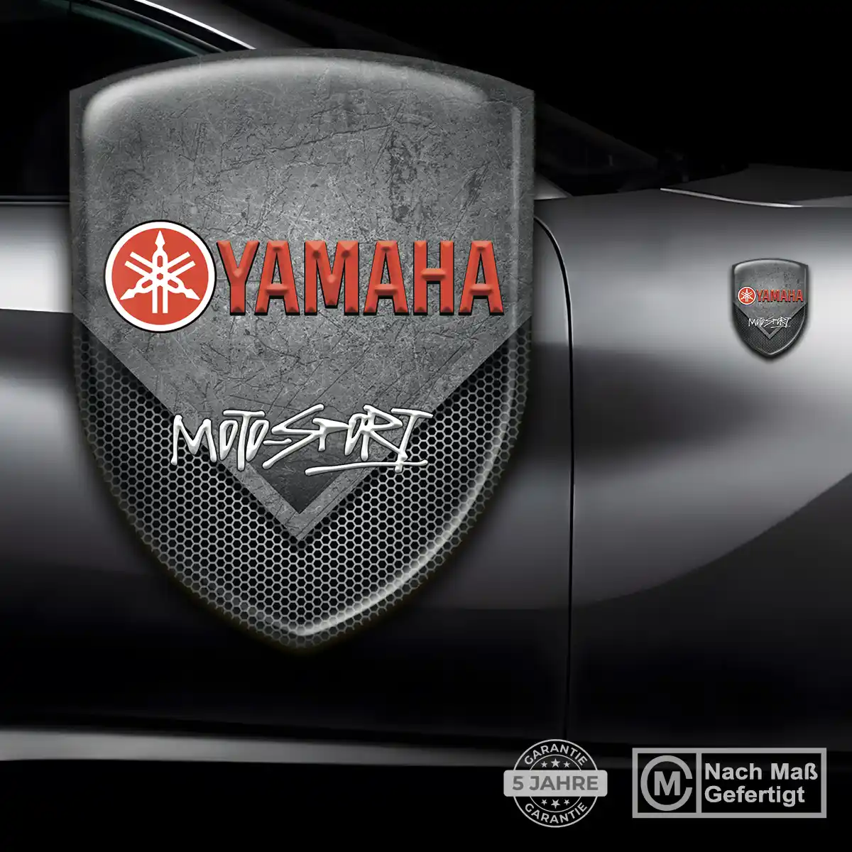 Yamaha 3D Gel Aufkleber Silikon Spitzenqualität