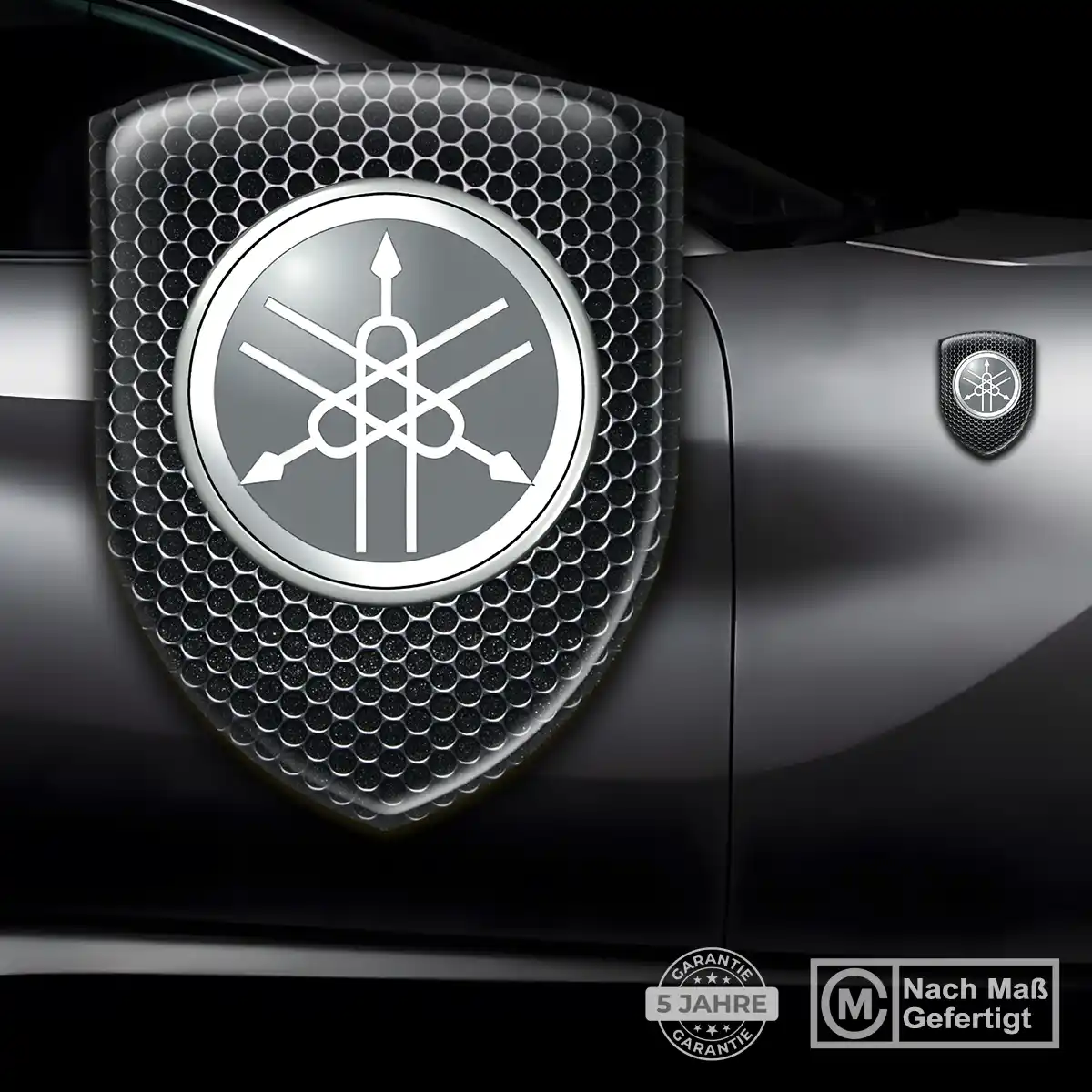 Yamaha 3D Gel Aufkleber Silikon Tuningfahrzeug