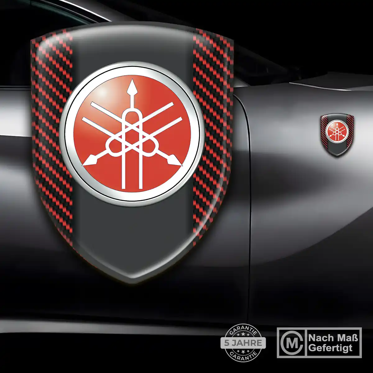 Yamaha 3D Gel Aufkleber Silikon Verlässliche Qualität