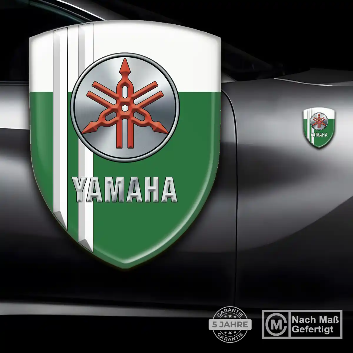 Yamaha 3D Gel Aufkleber Wappen Auto Luxus-Edition