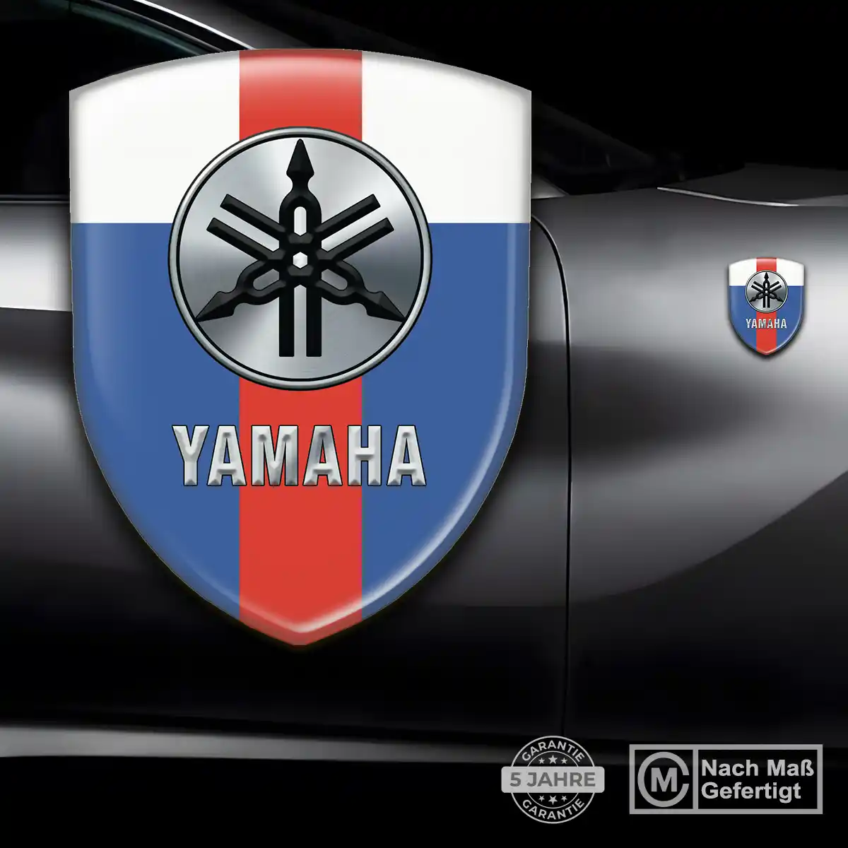Yamaha 3D Gel Aufkleber Wappen Auto Spitzenqualität