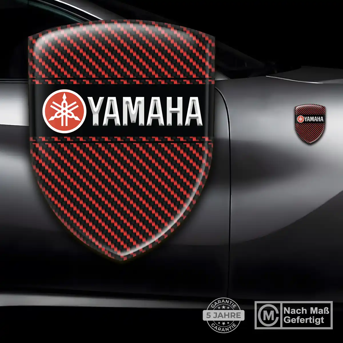 Yamaha Aufkleber 3D Gel Emblem Auto Überzeugende Qualität