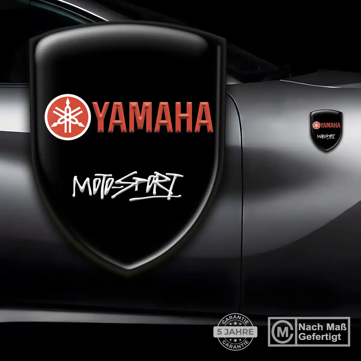 Yamaha Aufkleber 3D Gel Emblem Auto Elegantes Design