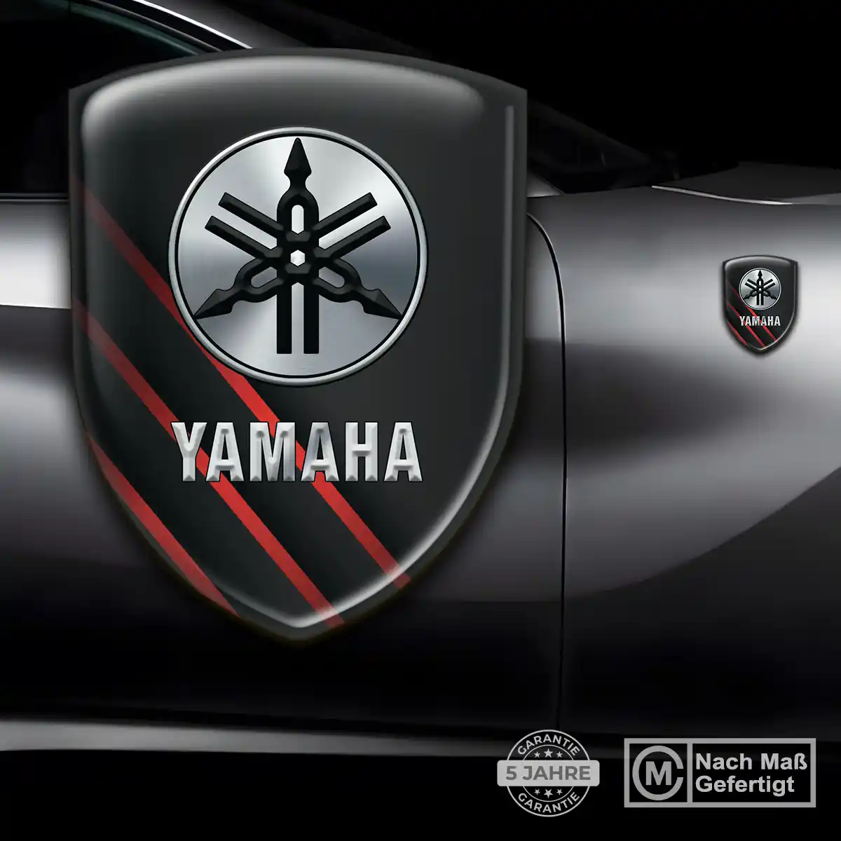 Yamaha Aufkleber 3D Gel Emblem Auto Erstklassige Qualität