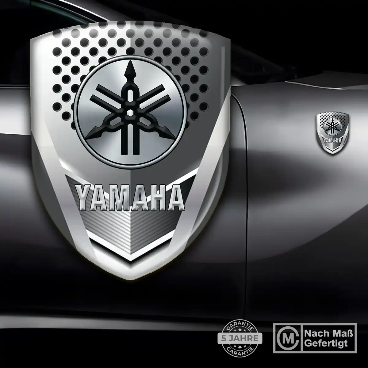 Yamaha Aufkleber 3D Gel Emblem Auto Exklusiv-Edition