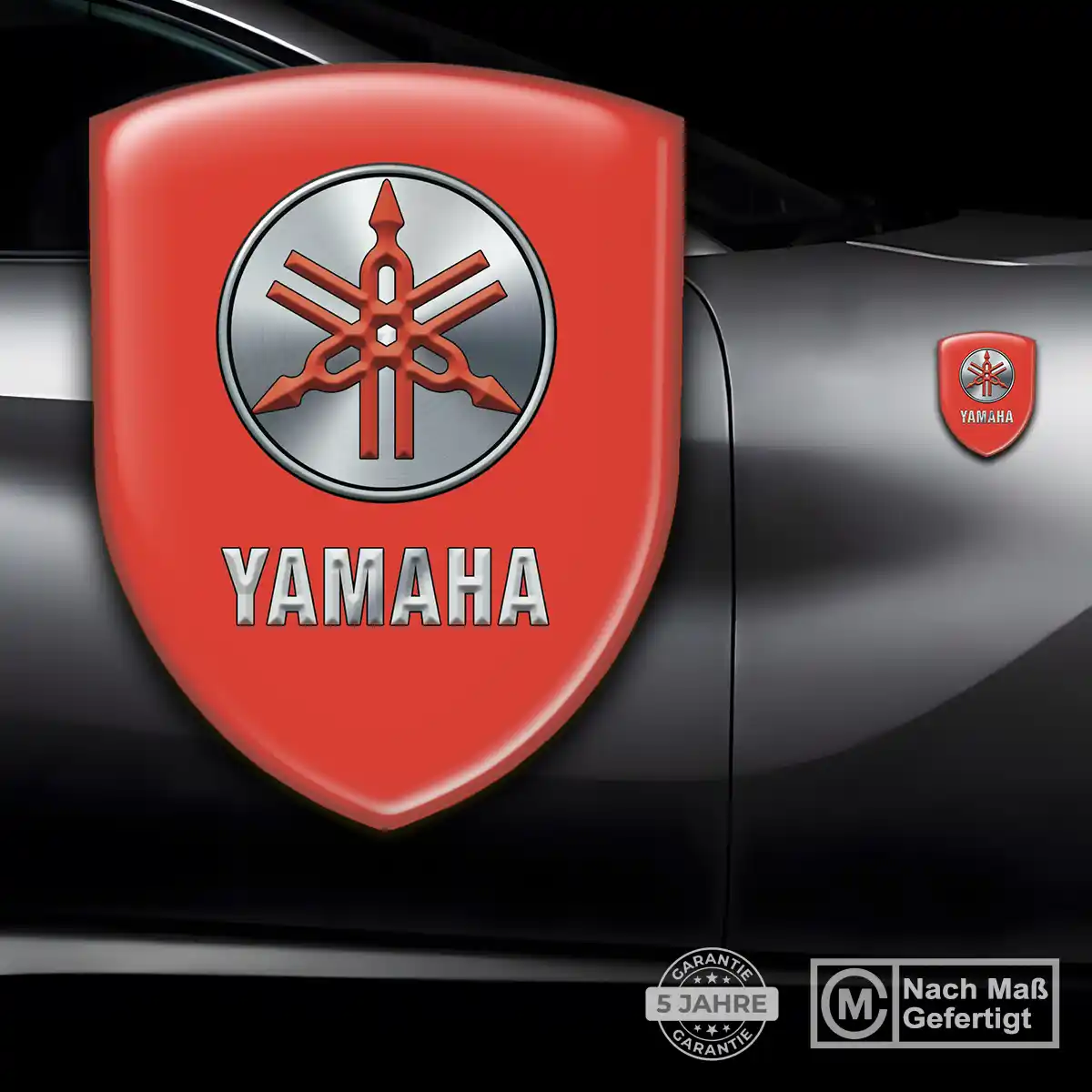 Yamaha Aufkleber 3D Gel Emblem Auto Höchste Qualität