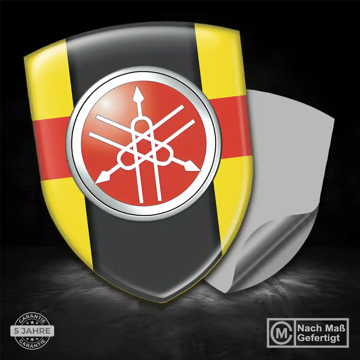 Yamaha Aufkleber 3D Gel Emblem Auto Interieurdesign