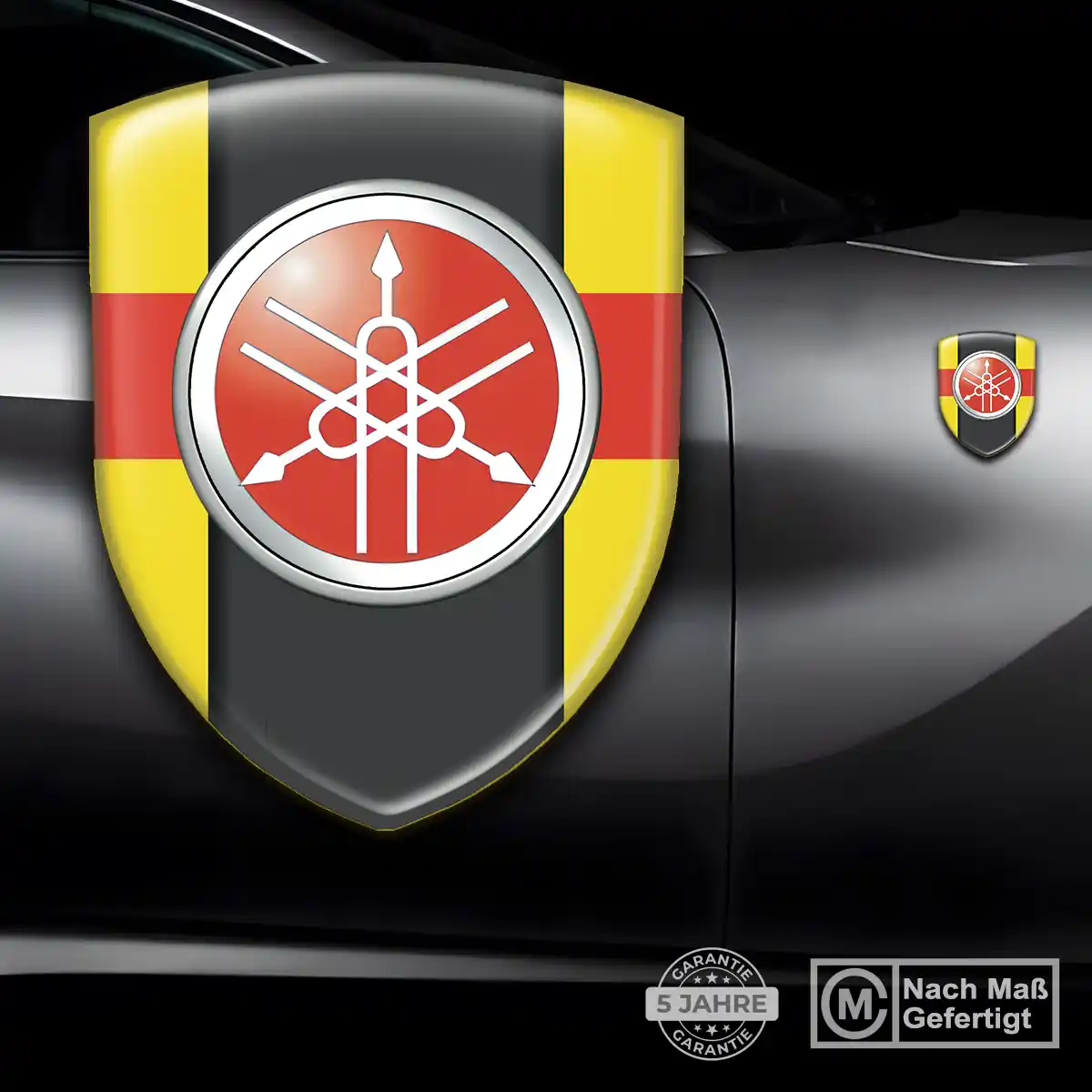 Yamaha Aufkleber 3D Gel Emblem Auto Interieurdesign
