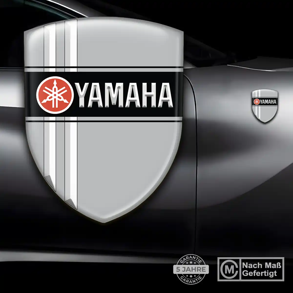 Yamaha Aufkleber 3D Gel Emblem Auto Markenedition