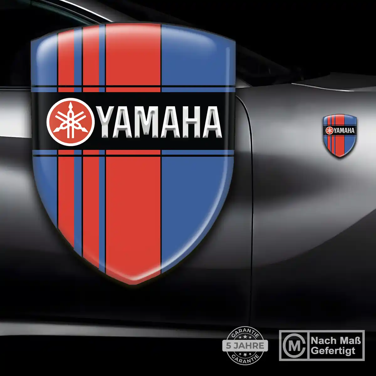 Yamaha Aufkleber 3D Gel Emblem Auto Modernes Design