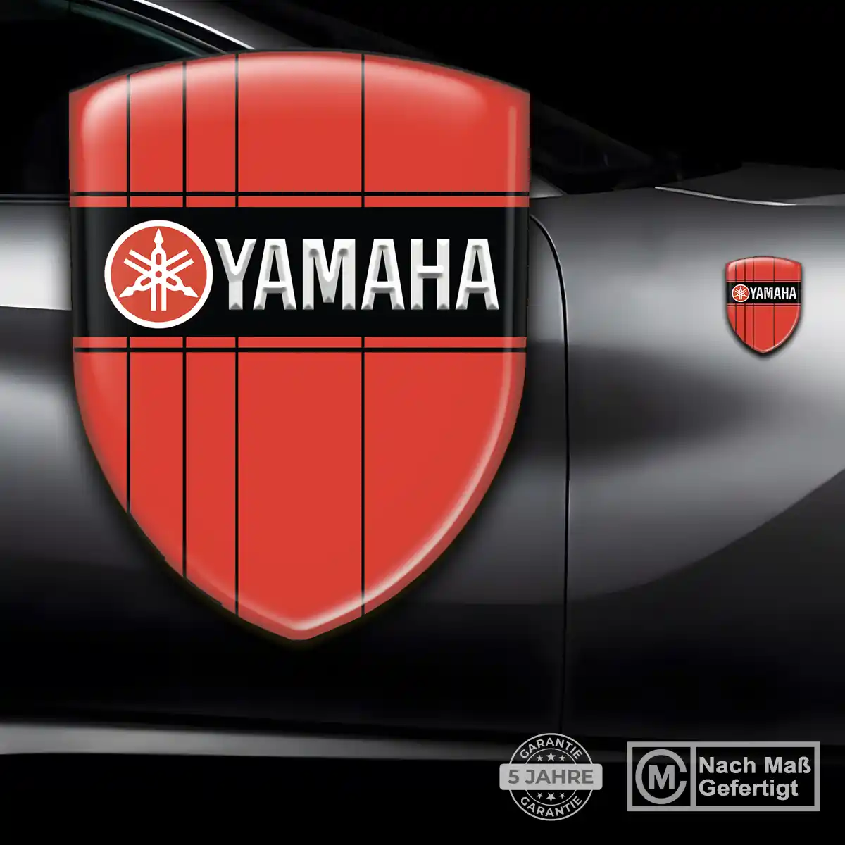 Yamaha Aufkleber 3D Gel Emblem Auto Premiumqualität