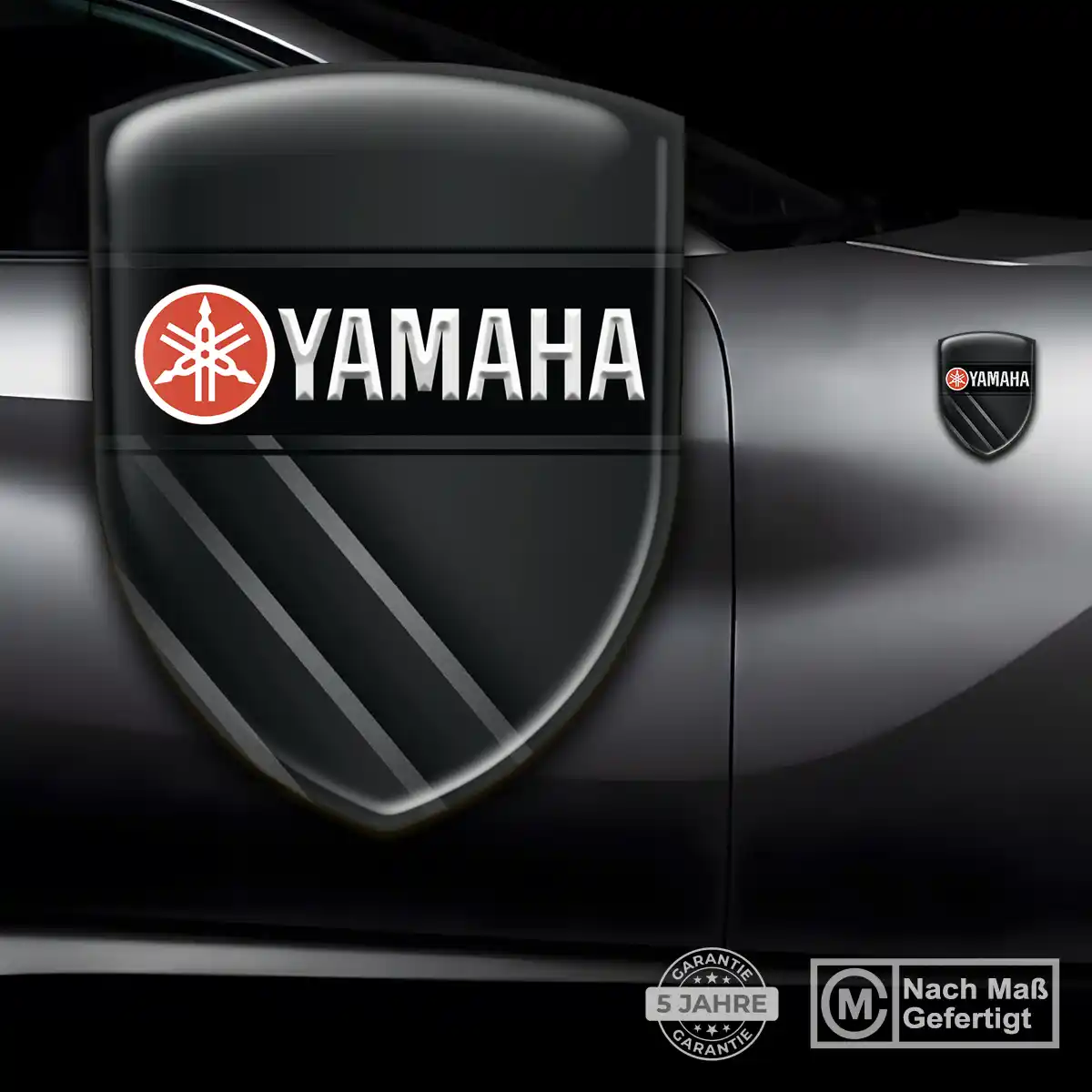 Yamaha Aufkleber 3D Gel Emblem Auto Spitzenqualität